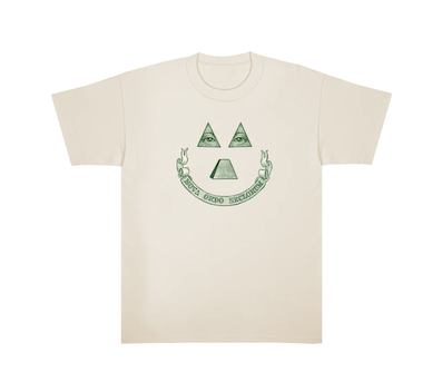 NOVA WORLD ORDER / Face Tee [Natural]