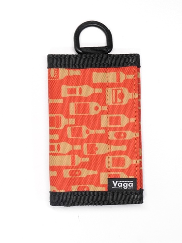 VAGA / Vaga "Nano Wallet" Bottles Burgundy