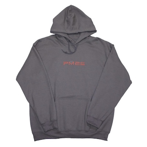 PM2.5 / PM LOGO HOODIE [Charcoal]