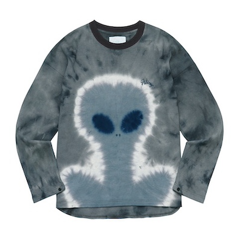 WHIMSY / ALIEN TIE-DYE THERMAL [Slate Blue]