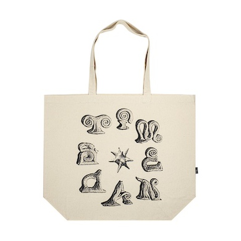 TIMESCAN / ARTIFACTS TOTE BAG [Natural]