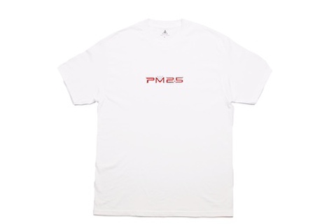 PM2.5 / Logo  TEE [White]