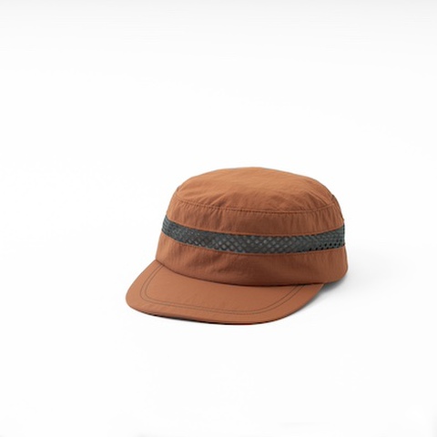 Lidairpeaks / Cylinder mesh hat [Orange]