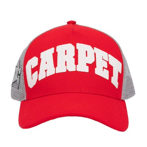 CARPET COMPANY / Varsity Trucker Hat [Red]