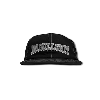 DAMAGE / NO BS CAP 6 PANEL [Black]