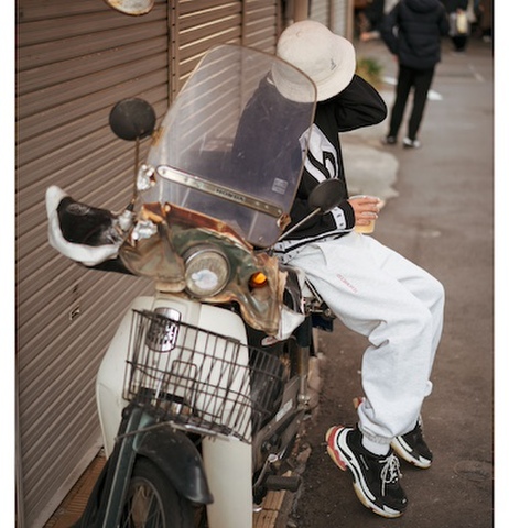 COCKROACH / OG LOGO STITCH - SWEAT PANTS  ※肉厚12oz [Ash Grey]