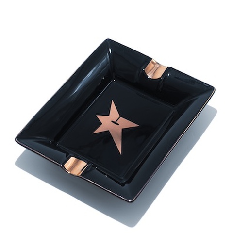 CARPET COMPANY / C-STAR CERAMIC ASH TRAY [Black]