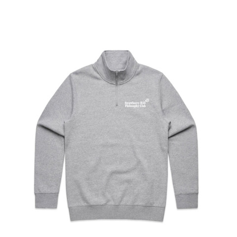 Strawberry Hill Philosophy Club / EMBROIDERED QUARTER ZIP