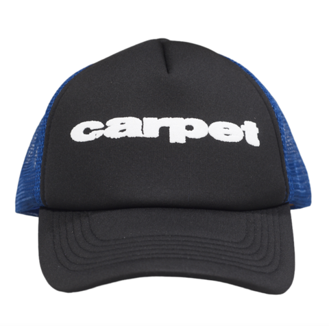 CARPET / Carpet Puff Trucker Hat [Black/Blue]