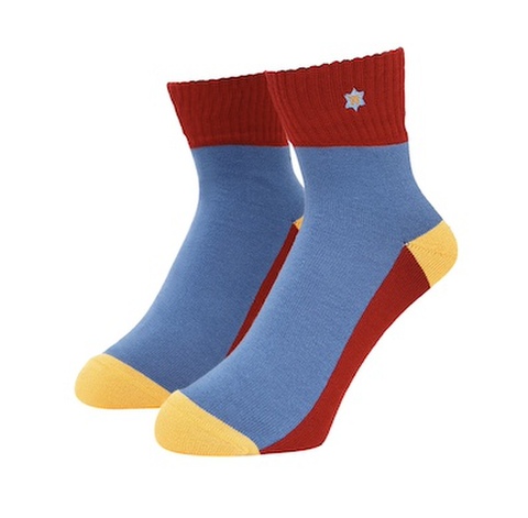 WHIMSY / VERSE SOCKS  [Red]