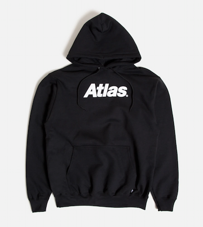 ATLAS / Atlas Logo Pullover BLACK