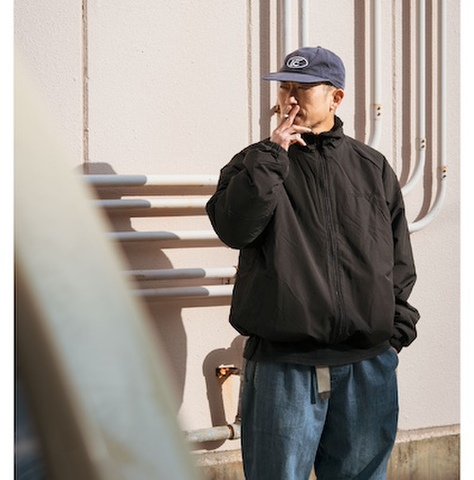 COCKROACH / NYLON & BOA REVERSIBLE JACKET [Black]