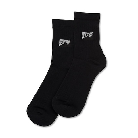 Last-Resort-AB / Heel Tab Dress Socks "Black"