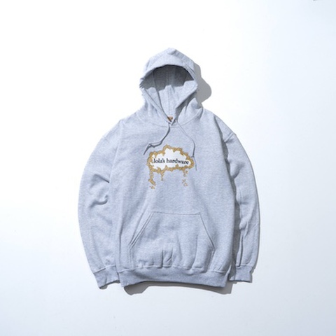 LOLA'S HARDWARE / Bolt Cloud Hoodie [ASH GREY]