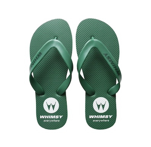 WHIMSY / WAS HERE BEACH SANDALS [Green]