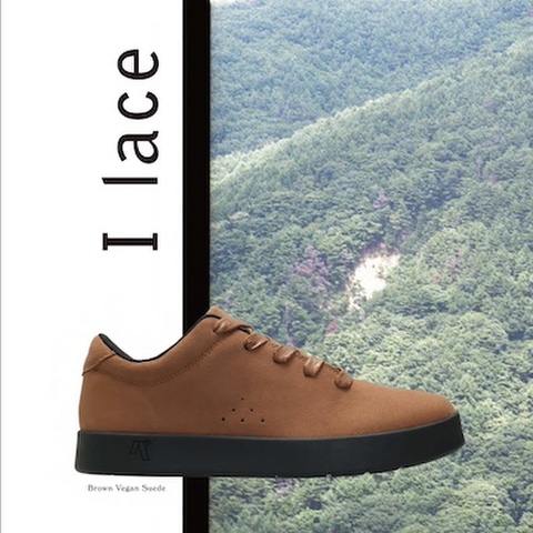 AREth / I lace [Brown Vegan Suede]　予約商品