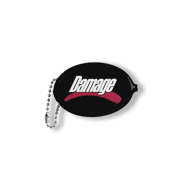 DAMAGE / COIN PURSE [Black]