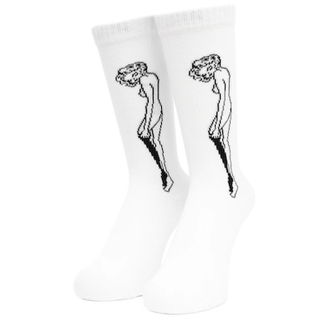 WHIMSY / CATHIE SOCKS [White]