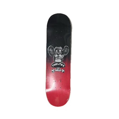 SHELTER x BEER SLAVE "TONY" BOARD [BLACK/RED]