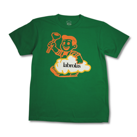 LOLA'S HARDWARE / LOLAS x LABROS BOLT WORK TEE [Green]