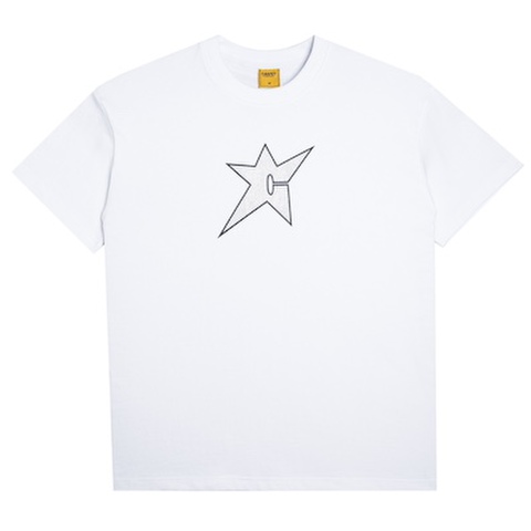CARPET COMPANY / C-Star Metallic Tee [White]