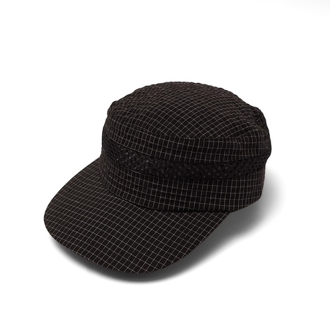 Lidairpeaks / Cylinder mesh hat [Black]