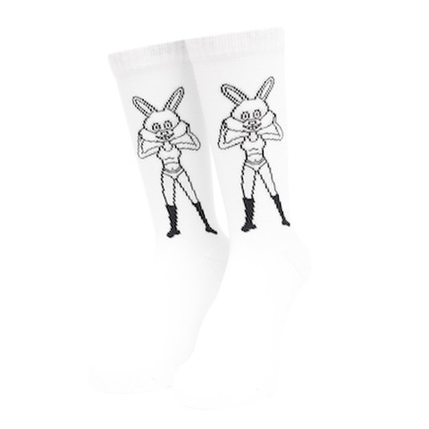 WHIMSY / NISHIYAMA SOCKS [White]