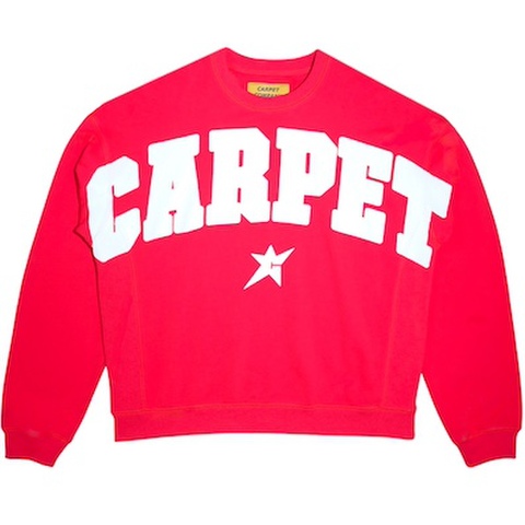 CARPET COMPANY / CARPET CREWNECK [Red]