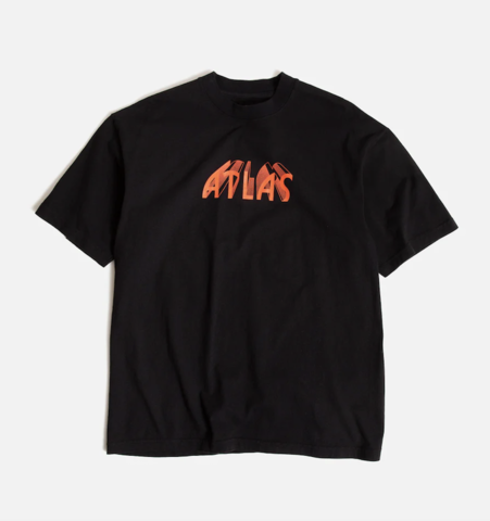 ATLAS / Sounds T-Shirt [BLACK]
