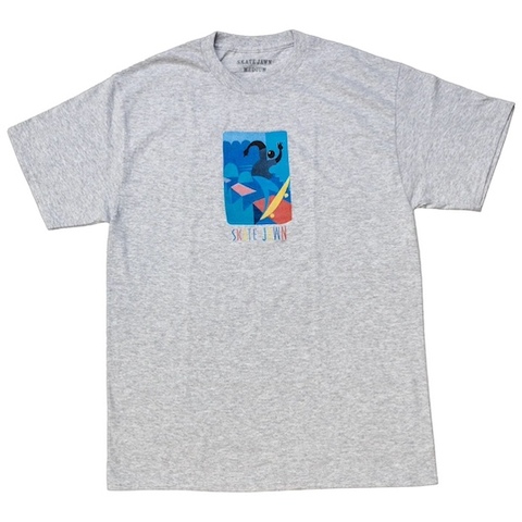 SKATE JAWN / HVK TEE [Ash]