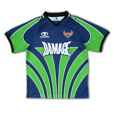 DAMAGE / DSV JERSEY [Navy/Lime]