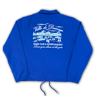 DAMAGE / SKRESS COACH JACKET [Blue]