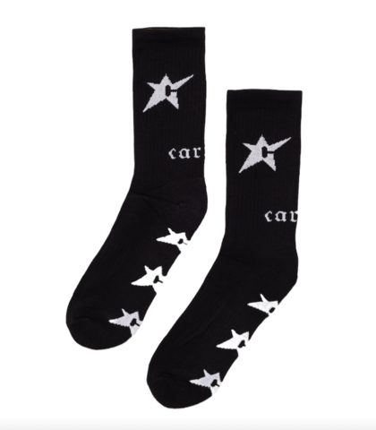 CARPET / C-Star Sock [BLACK]