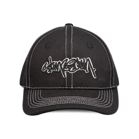 TIMESCAN / SCRIPT CAP [Black]