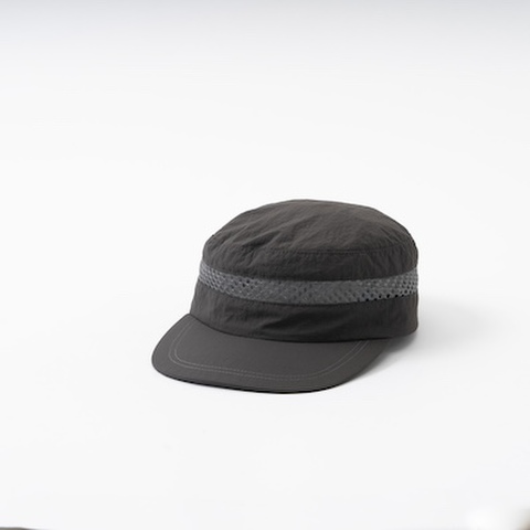 Lidairpeaks / Cylinder mesh hat [Grey]