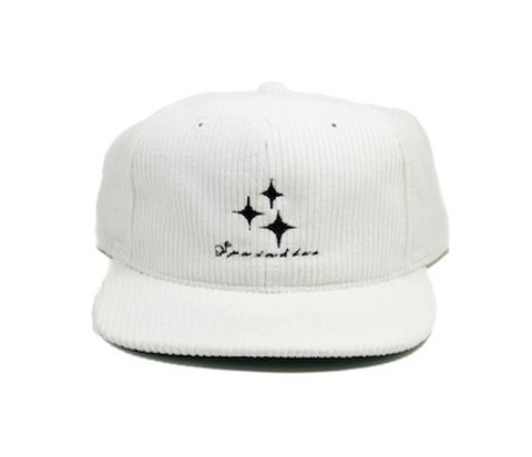 SPRINKLES SF / EMBROIDERED CORD CAP [WHITE]