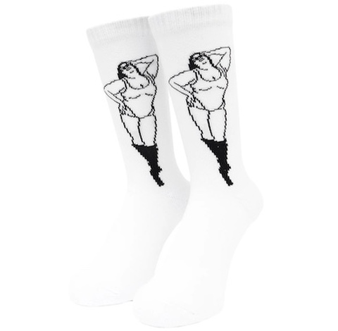WHIMSY / KHEIRA SOCKS [White]