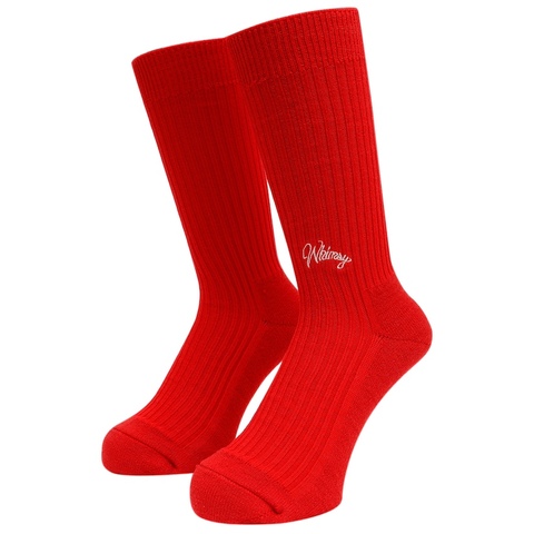 WHIMSY / EMJAY SOCKS [Red]