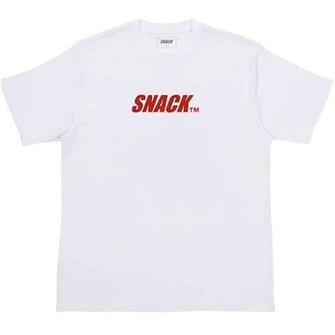 SNACK / CAPS LOCK TEE [White]