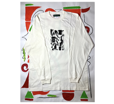 Morning Noon & Night [by Kojiro Hara] / “ MINAMOTO “ L/S TEE  [アイボリー]