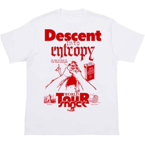 SNACK / TEAM MANAGER TEE [White]