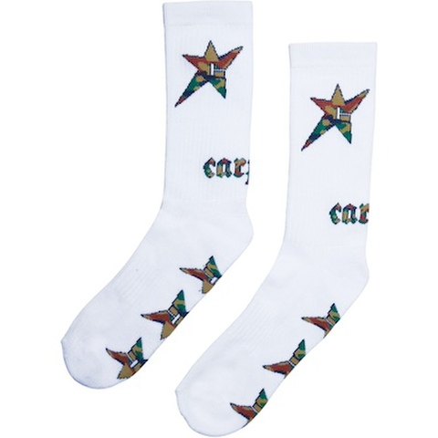 CARPET COMPANY / C-Star Sock [White/Camo]
