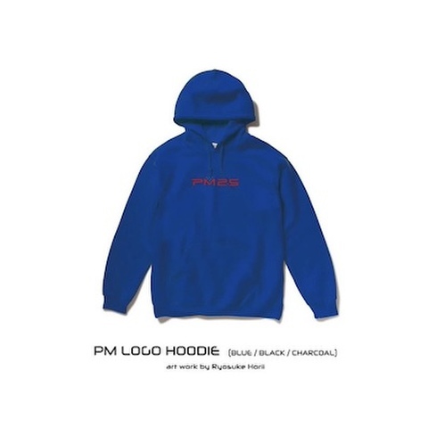 PM 2.5 / PM LOGO HOODIE [Blue]