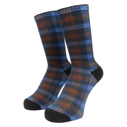 WHIMSY / GUN CLUB SOCKS [Brown]