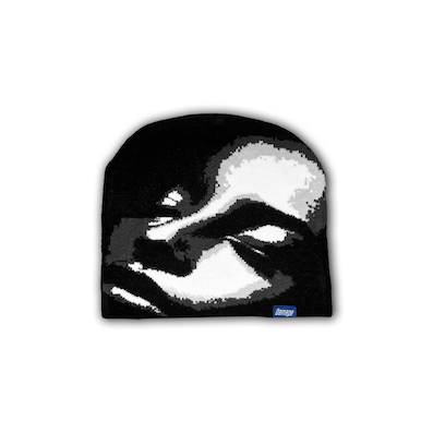 DAMAGE / DESA BEANIE [Black/Grey]