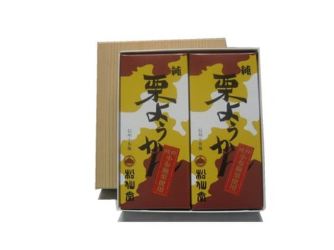 純栗ようかん2缶入