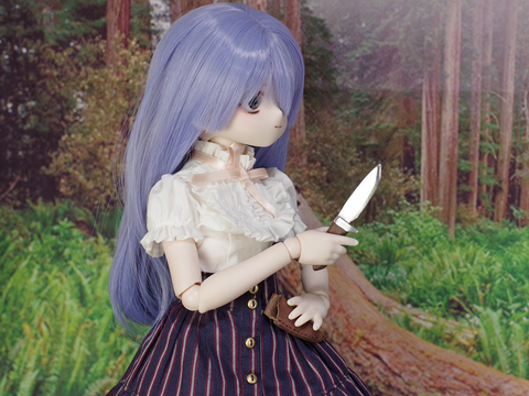 ナイフB 1/3ドール用金属製武器