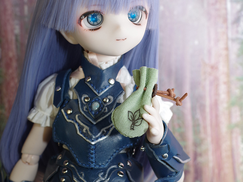 ドール用冒険者の革袋全3種