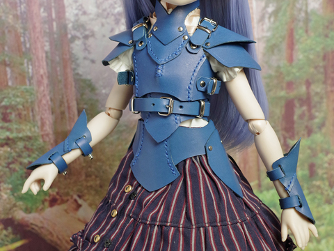 MDD向けレザーアーマー（ブルー）