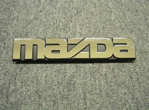 1986-93 MAZDA プロシードUS純正グリルエンブレム（大）クローム